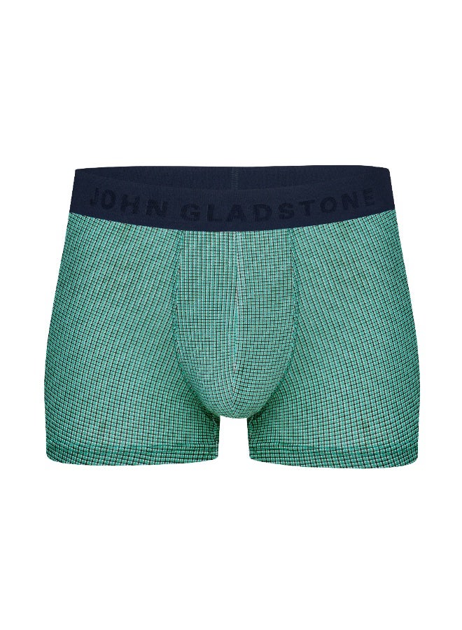 John Gladstone Men's Boxer Printed Outer Elastic - 2 Piece Pack - Image 2